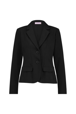 Studio Anneloes Studio Anneloes bright bonded blazer 94811 Blazers 9000 black