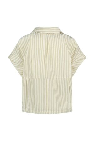 Nukus Nukus catalina blouse stripe Blouse 131 offwhite/sand