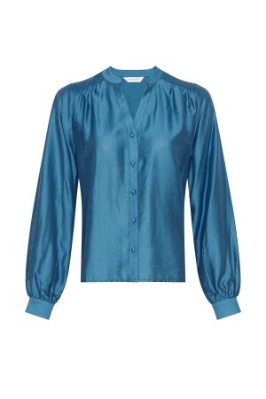 MSCH Copenhagen MSCH Copenhagen mschdenny romina shirt Blouse vallarta blue