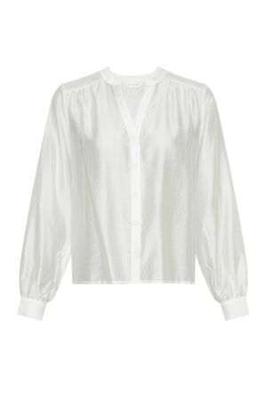 MSCH Copenhagen MSCH Copenhagen mschdenny romina shirt Blouse egret