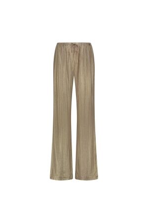 Nukus Nukus mila pants shiny Broek 4 gold