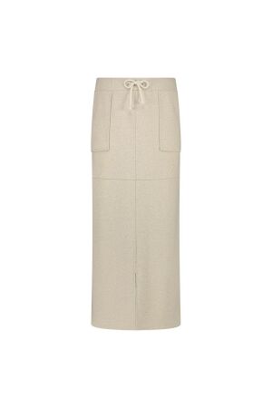 Nukus Nukus maartje skirt lurex 239 sand/gold