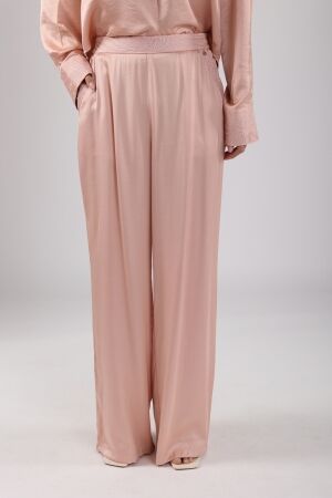 Nukus Nukus josephine pants silky Broek 41 salmon