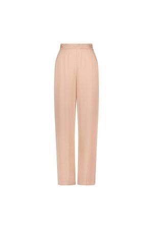 Nukus Nukus josephine pants silky Broek 41 salmon