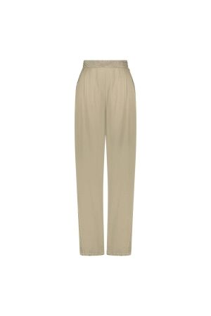 Nukus Nukus josephine pants silky Broek 42 dark sand