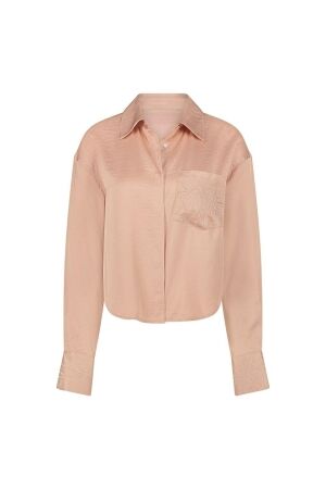Nukus Nukus lynn blouse silky Blouse 41 salmon