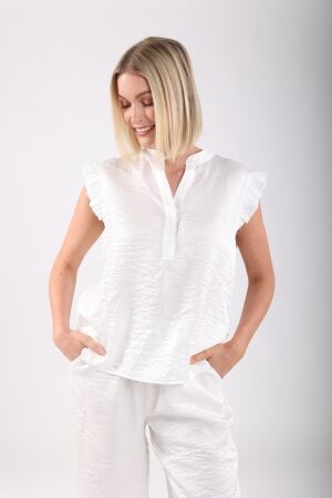Nukus Nukus elise top Tops en Singlets 17 off white