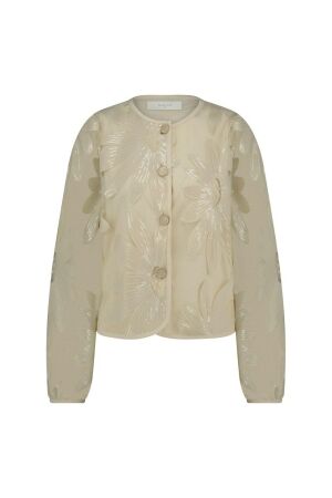 Nukus Nukus millie cardigan paillet Vest 11 light sand