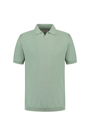 DSTREZZED DSTREZZED mercury short sleeve polo Poloshirts 561 lily pad