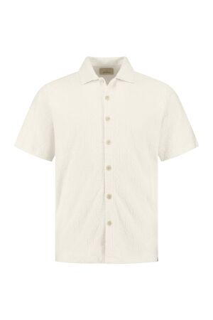 DSTREZZED DSTREZZED myron shortsleeve shirt Overhemd 102 offwhite