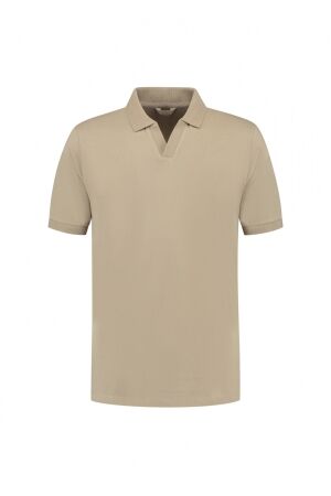 DSTREZZED DSTREZZED bowie v-neck polo Poloshirts 213 timber wolf