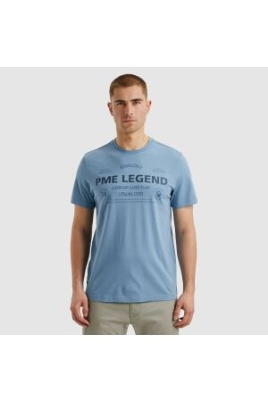 PME Legend PME Legend ptss2502560 short sleeve r-neck single jersey 5393 - ashleigh blue 5393 - Ashleigh Blue