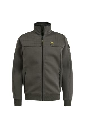 PME Legend PME Legend psw2502476 zip jacket spacer look sweat Sweater 8039 - beluga