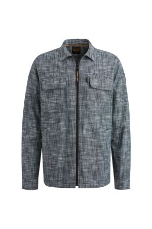 PME Legend PME Legend psi2502228 long sleeve shirt 2 tone slub 5281 - salute