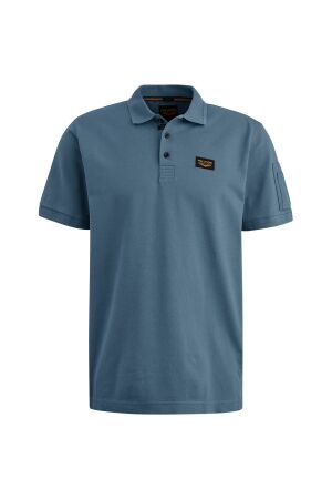 PME Legend PME Legend ppss2502899 short sleeve polo trackway polo 5393 - ashleigh blue