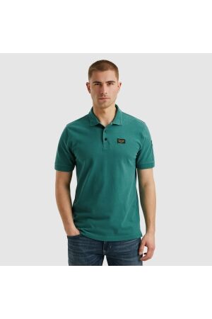PME Legend PME Legend ppss2502899 short sleeve polo trackway polo 6072 - deep jungle 6072 - Deep Jungle