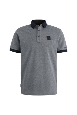 PME Legend PME Legend ppss2503858 short sleeve polo two tone pique 5281 - salute
