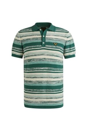 PME Legend PME Legend ppss2503866 short sleeve polo cotton slub grad 6147 - green gables