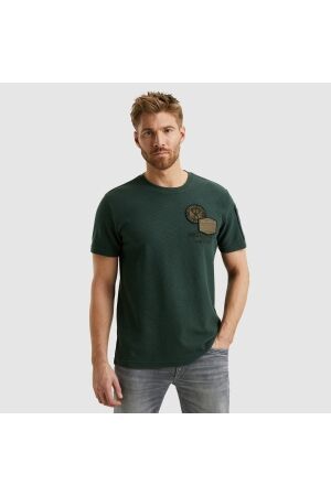 PME Legend PME Legend ptss2503572 short sleeve r-neck structured piq 6147 - green gables 6147 - Green Gables