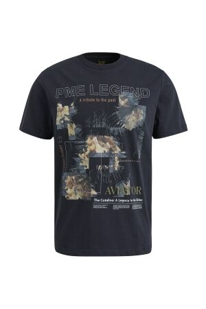 PME Legend PME Legend ptss2503570 short sleeve r-neck single jersey 5281 - salute