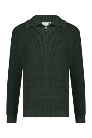 Supply&Co Supply&Co fresh halfzip pullover Trui 357 deep forest