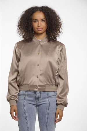 Rino & Pelle Rino & Pelle Banner bomber jacket Jackets 10813 dark desert
