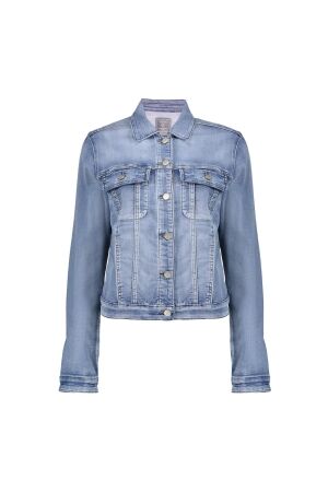 Geisha Geisha jeans jacket 55002-10 Jackets 827 mid blue denim