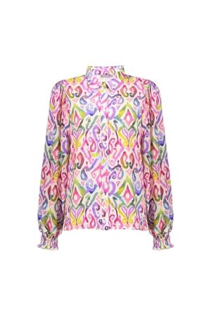 Geisha Geisha blouse 53205-20 Blouse 10 off-white/lilac