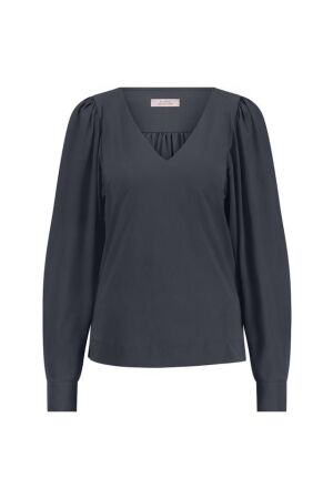 Studio Anneloes Studio Anneloes les top 12110 T-shirt Lange mouw 9800 antraciet