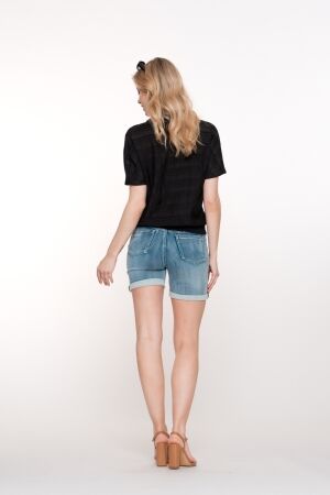 Geisha Geisha short jogg 51005-10 Korte broeken 827 mid blue denim