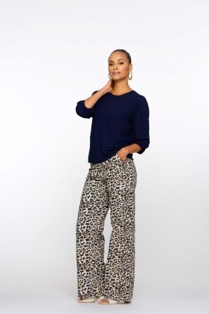 Geisha Geisha pants 51232-20 Broek 720 sand/black
