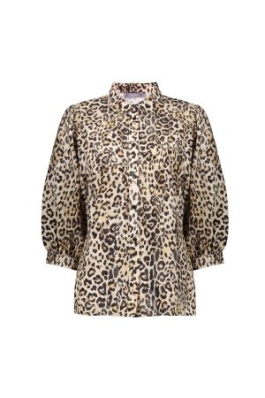 Geisha Geisha blouse 53237-20 Blouse 720 sand/black