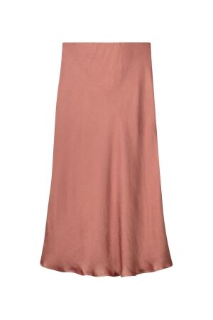 SUMMUM SUMMUM skirt heavy silky touch 505 sephia blush