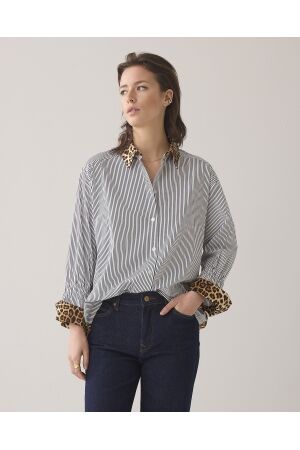 SUMMUM SUMMUM blouse animal print Blouse 120 multicolour