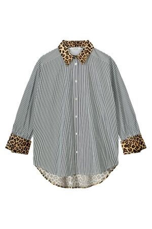 SUMMUM SUMMUM blouse animal print Blouse 120 multicolour