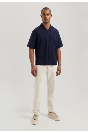 DSTREZZED DSTREZZED sirius resort shirt Overhemd 649 dk. navy