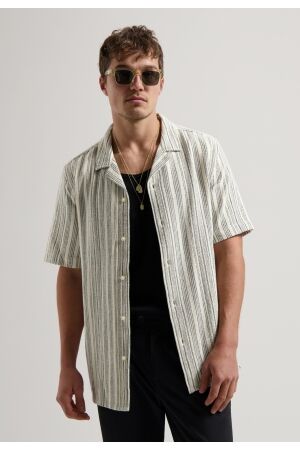 DSTREZZED DSTREZZED sandy summer shirt Overhemd 649 dk. navy