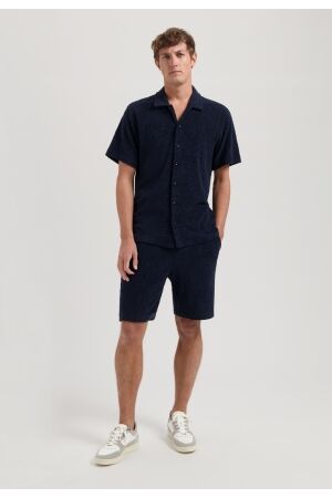 DSTREZZED DSTREZZED myron shortsleeve shirt Overhemd 649 dk. navy