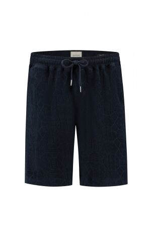 DSTREZZED DSTREZZED logan shorts jaquard towelling Korte broeken 649 dk. navy