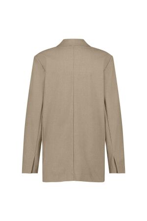 Studio Anneloes Studio Anneloes opal structure blazer 12084 Blazers 2200 latte