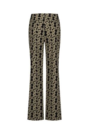 Studio Anneloes Studio Anneloes marilon signature trousers 12095 Broek 2290 latte/black