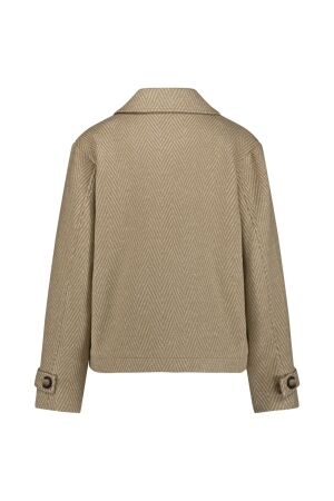 Studio Anneloes Studio Anneloes meriel herringbone jacket 12103 Jackets 8100 beige