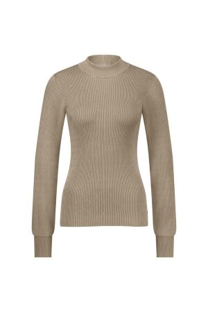 Studio Anneloes Studio Anneloes brady shiny pullover 12167 Trui 2200 latte