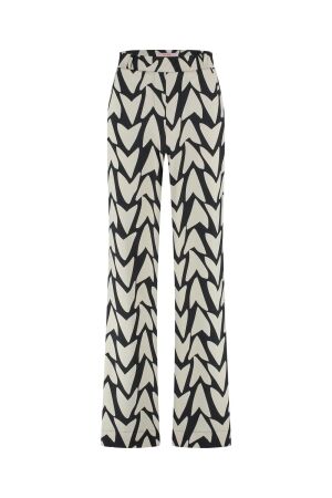 Studio Anneloes Studio Anneloes marilon love trousers 12191 Broek 9014 black/kit