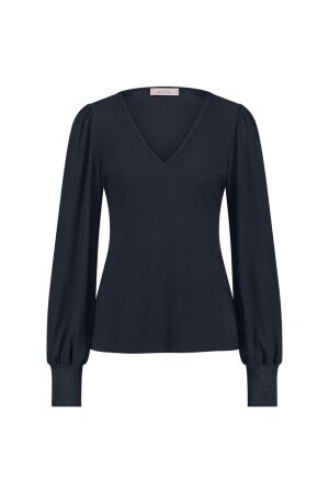 Studio Anneloes Studio Anneloes florin top 12229 T-shirt Lange mouw 6900 dark blue