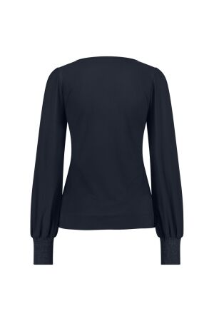 Studio Anneloes Studio Anneloes florin top 12229 T-shirt Lange mouw 6900 dark blue