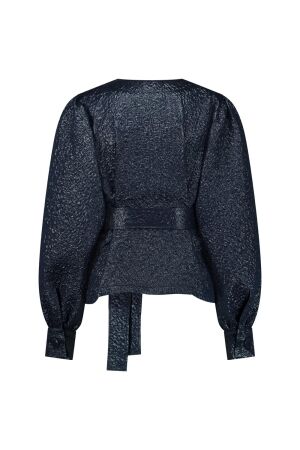 Studio Anneloes Studio Anneloes pams shiny jacket 12239 Jackets 6900 dark blue