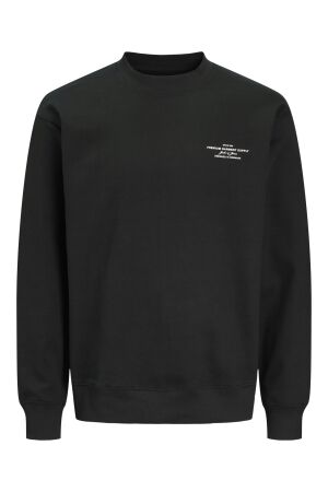 Jack & Jones Jack & Jones jprblachad branding sweat crew neck ln Sweater black
