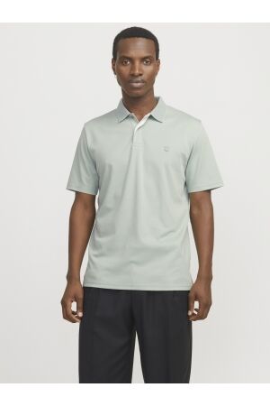Jack & Jones Jack & Jones jprccrodney ss polo noos Poloshirts aqua gray