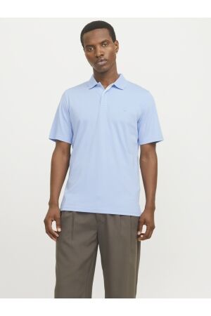 Jack & Jones Jack & Jones jprccrodney ss polo noos Poloshirts chambray blue